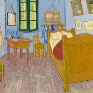 Tablou canvas La Chambre à Arles Vincent van Gogh 70x50 cm